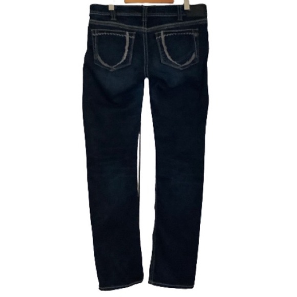 SILVER “BERKLEY” DARK WASH JEANS SIZE 32 - Picture 3 of 6